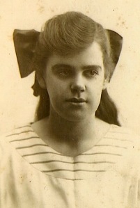 Jessie Walker, nee Fairless, at 16