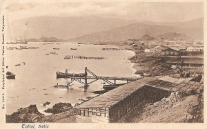 Postcard Taltal, Chile, 1912