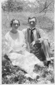 Axel Skarstrom and Ada Loveday December 1925