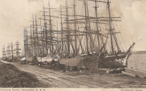 Newcastle NSW sailing ships